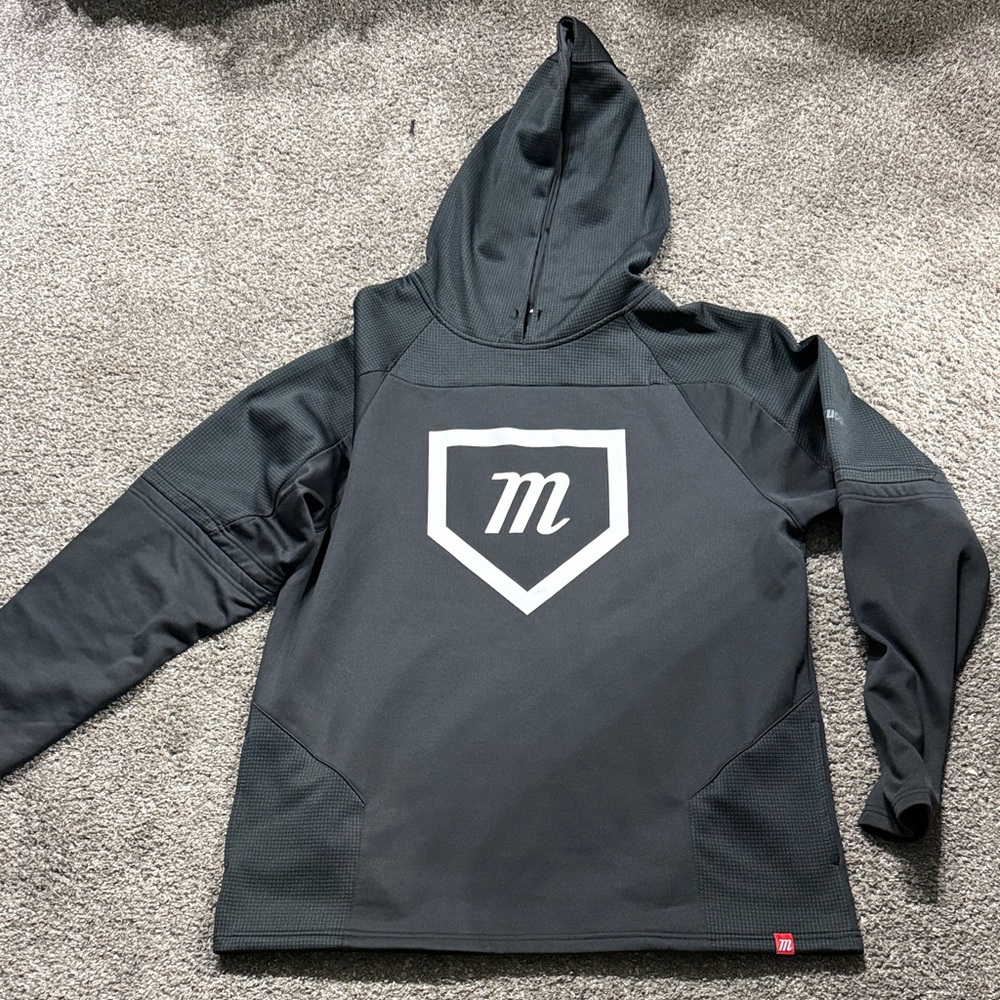 Men's Marucci Black Hoodie with Logo